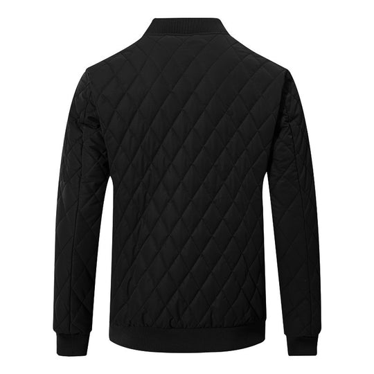 Herren Gesteppte Bomberjacke mit Diamantsteppung und Ärmeltasche Shop Nory