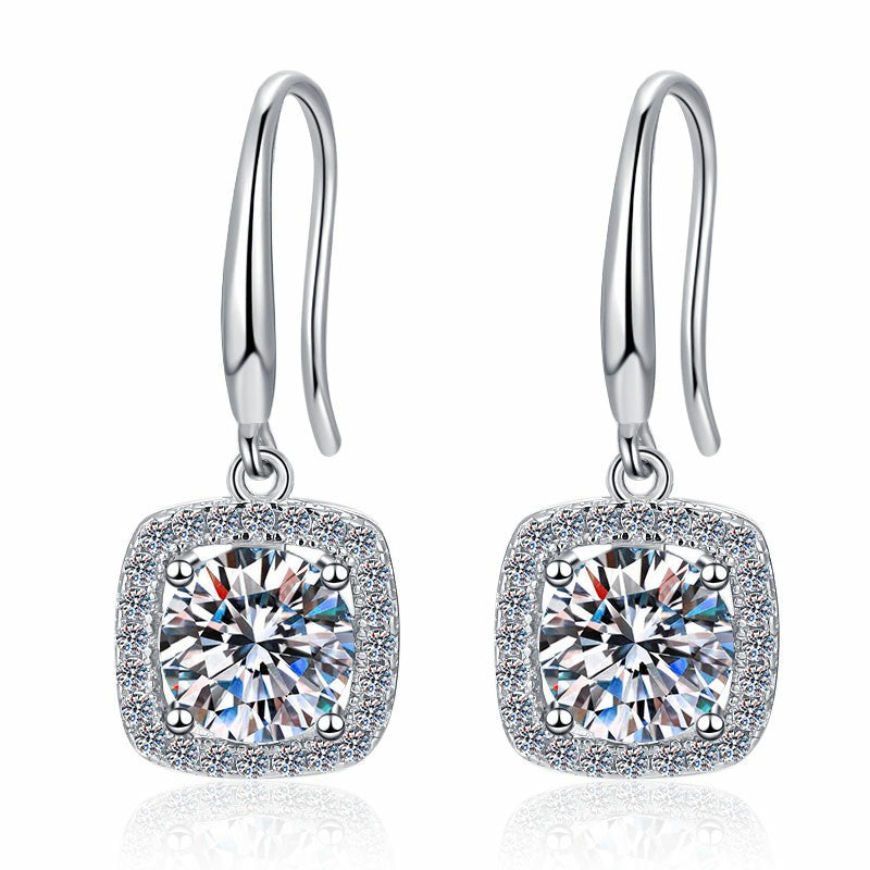 Damen Ohrringe mit funkelndem Kristall und elegantem Design Shop Nory