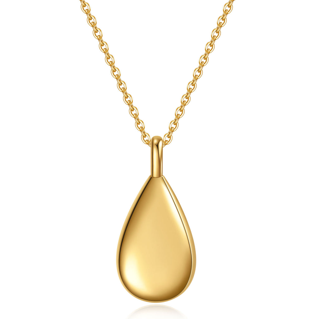 Damen Elegante Tropfen-Halskette aus hochwertigem Edelstahl Shop Nory
