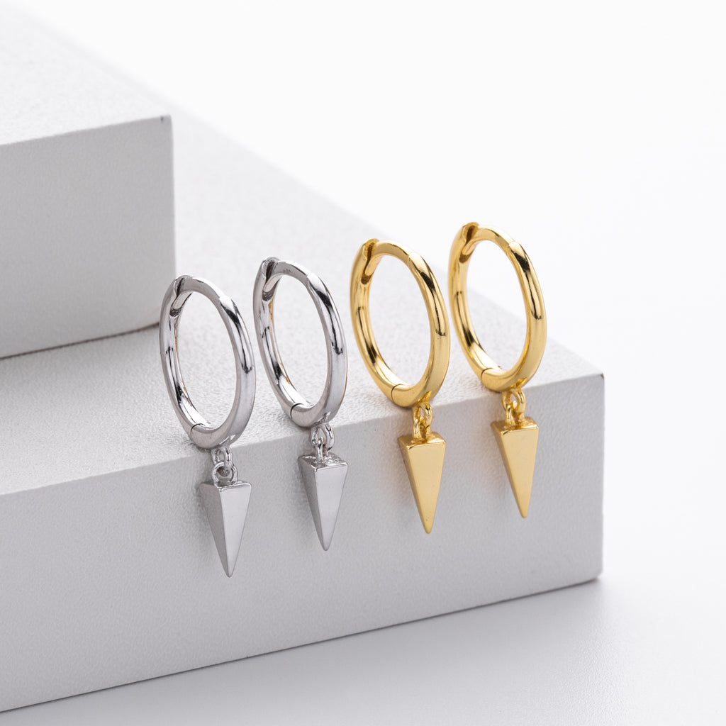 Damen Ohrringe mit modernem Anhänger-Design und feinem 925 Sterling Silber Shop Nory