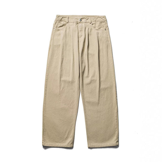 Herren Weite Bundfalten-Hose im Relaxed-Fit aus Baumwoll-Twill Shop Nory