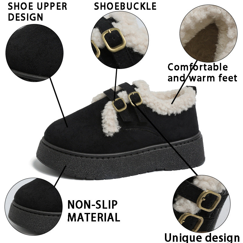 Damen Gefütterte Schnür‑Sneaker mit Kunstfellfutter und Plateau‑Sohle Shop Nory