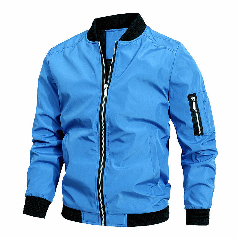 Leichte Bomberjacke mit Urbaner Kante