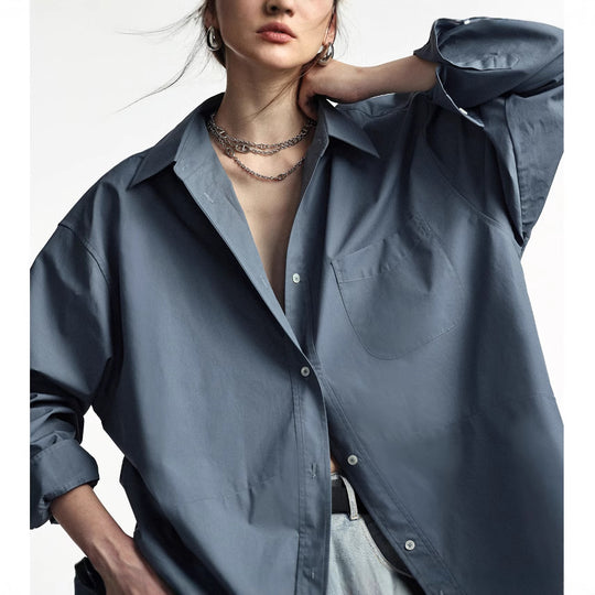 Damen Oversized Hemd Shop Nory