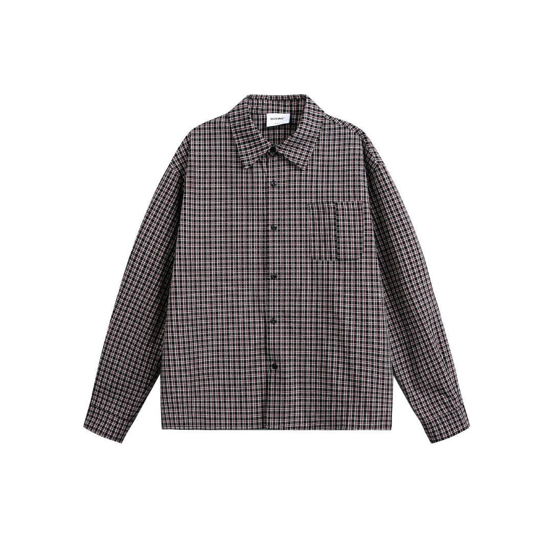 Herren Leichte Karo-Hemdjacke im Boxy‑Schnitt mit aufgesetzter Brusttasche Shop Nory