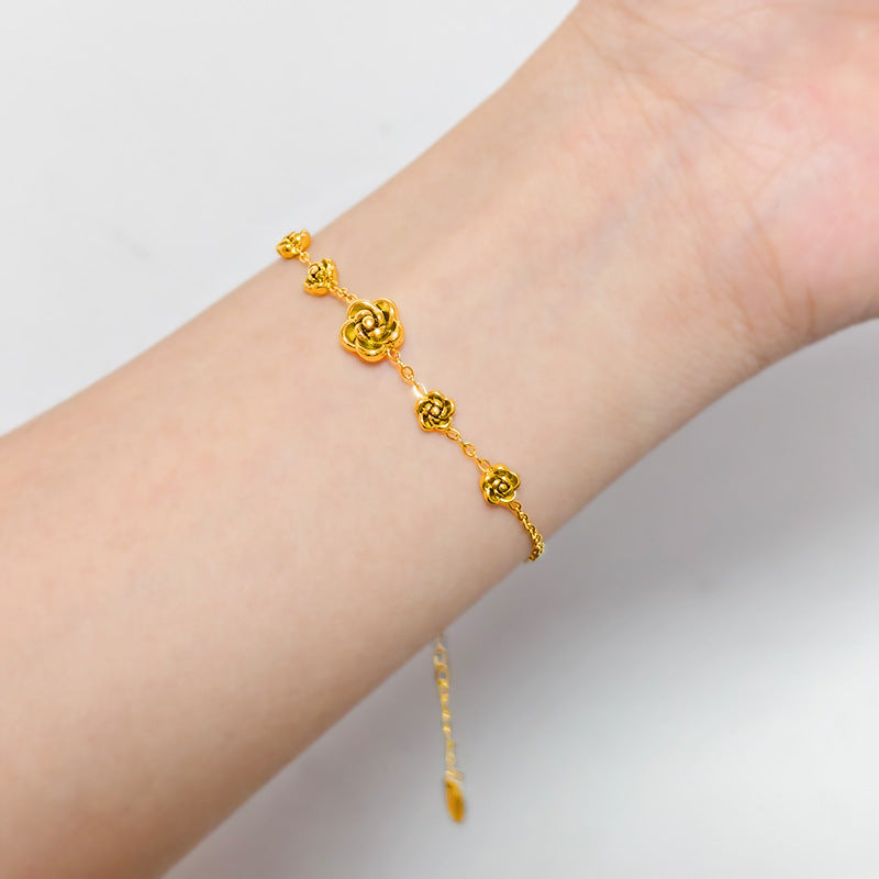 Damen Blüteninspiriertes Anhänger-Halsband Shop Nory
