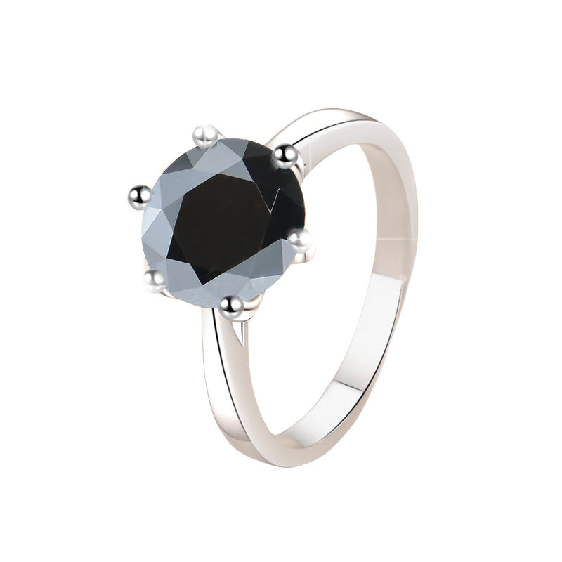 Damenring mit strahlendem gelben Zirkonia und elegantem Design Shop Nory