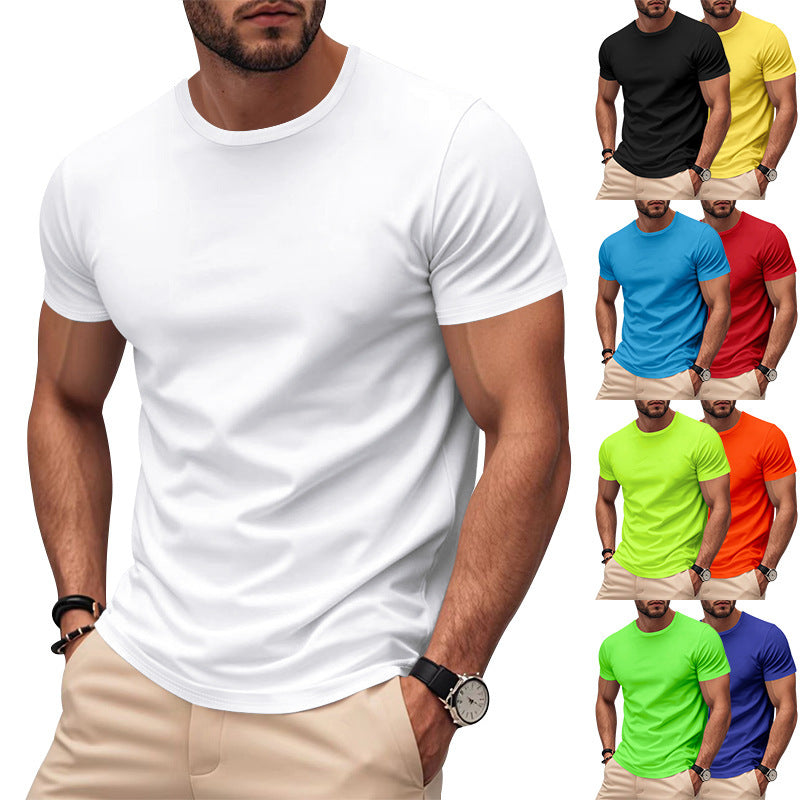 Herren nan leichtes Kurzarm-Funktionsshirt mit Rundhalsausschnitt schnelltrocknendem StretchgewShopnorye und flachen Nähten