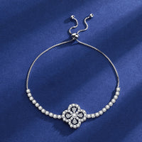 Vierblatt-Klee-Armband S-6