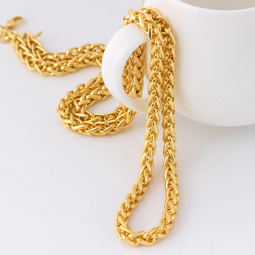 Damen eleganter Goldkettenanhänger mit verspieltem Kurzdesign Shop Nory