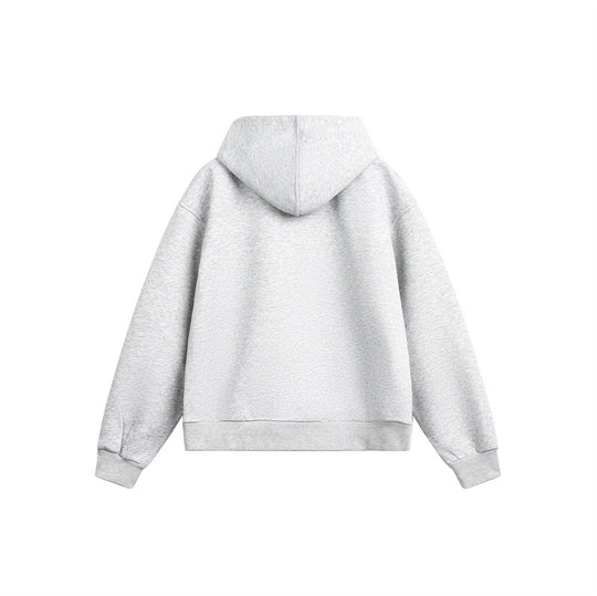 Unisex Leichte Oversize‑Kapuzen‑Sweatjacke mit durchgehendem Reißverschluss, Raglanärmeln und Eingrifftaschen Shop Nory
