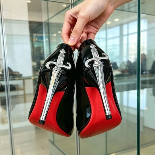 Damen Lackleder Stiletto Pumps Shop Nory