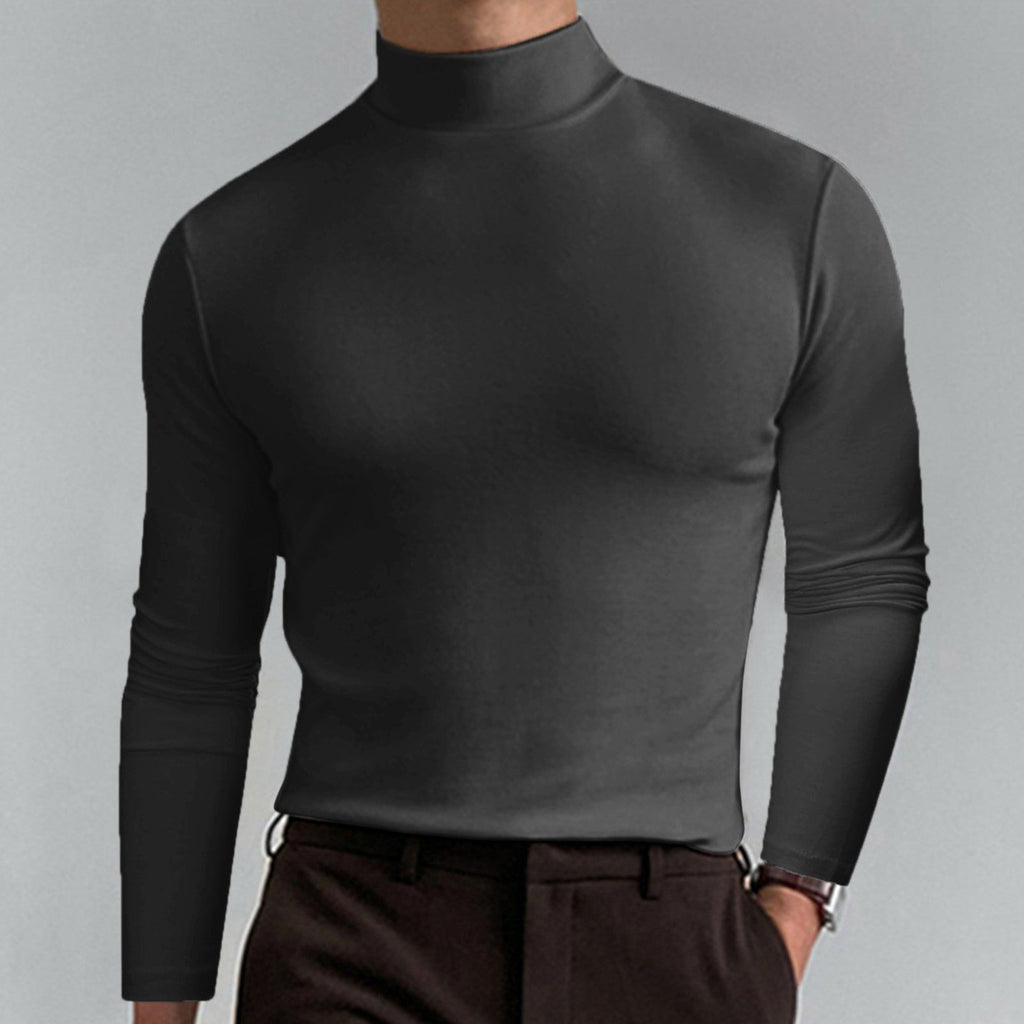 Herren Hochwertiger Rollkragenpullover ShopNory