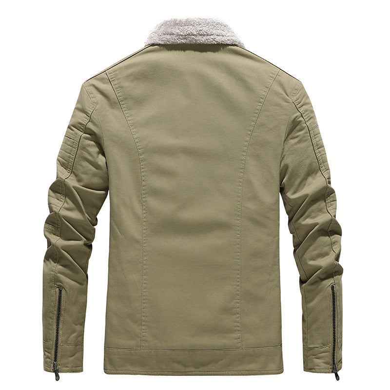 Herren Hybrid-Fliegerblouson mit Teddyfleece-Innenfutter und gesteppter Ärmepasse Shop Nory