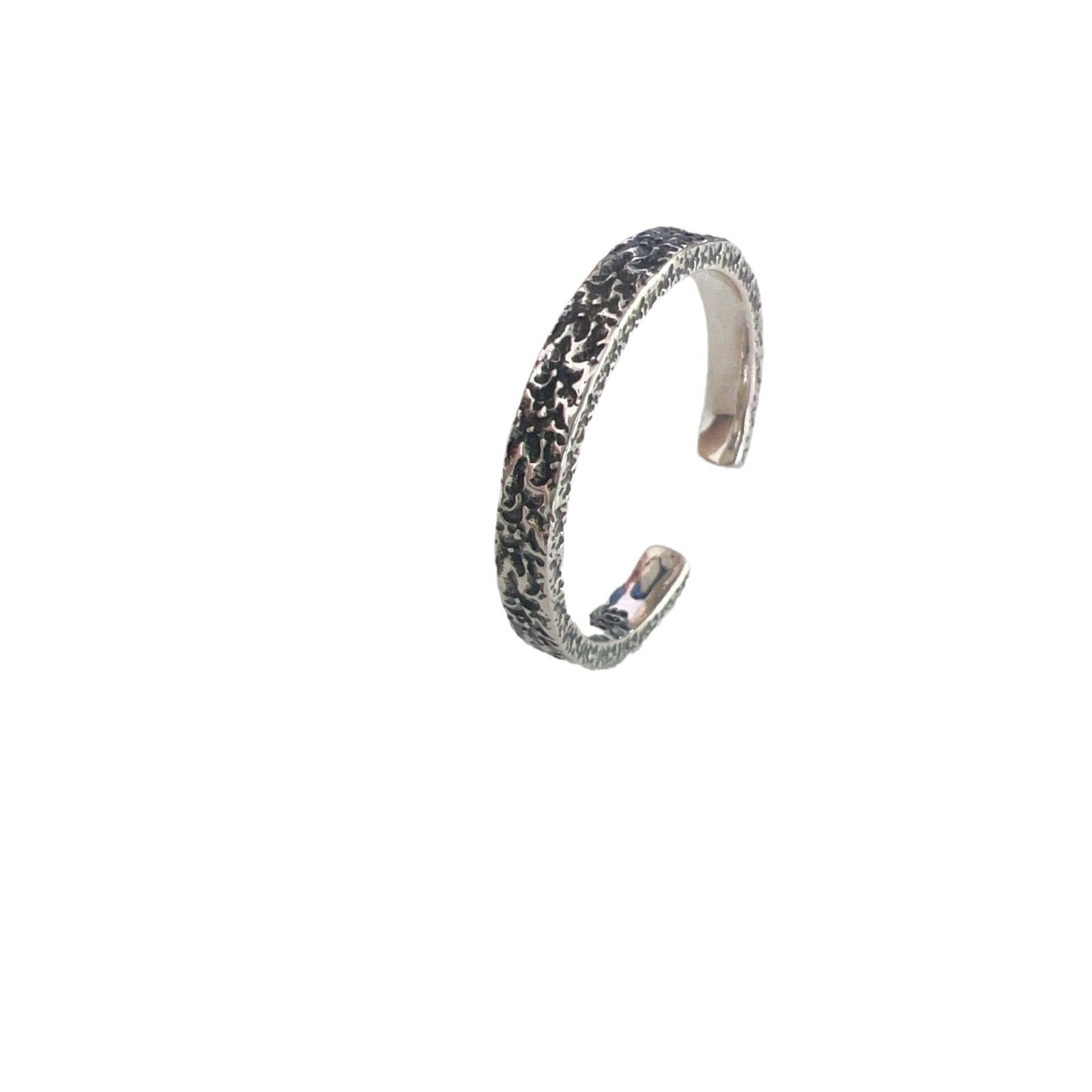Damen Offener Silberarmreif mit filigranem und einzigartigem Design Shop Nory