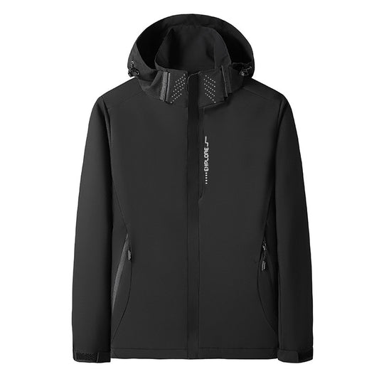 Damen Softshell Outdoorjacke mit abnehmbarer Kapuze, winddichter Membran und atmungsaktivem Meshfutter Shop Nory