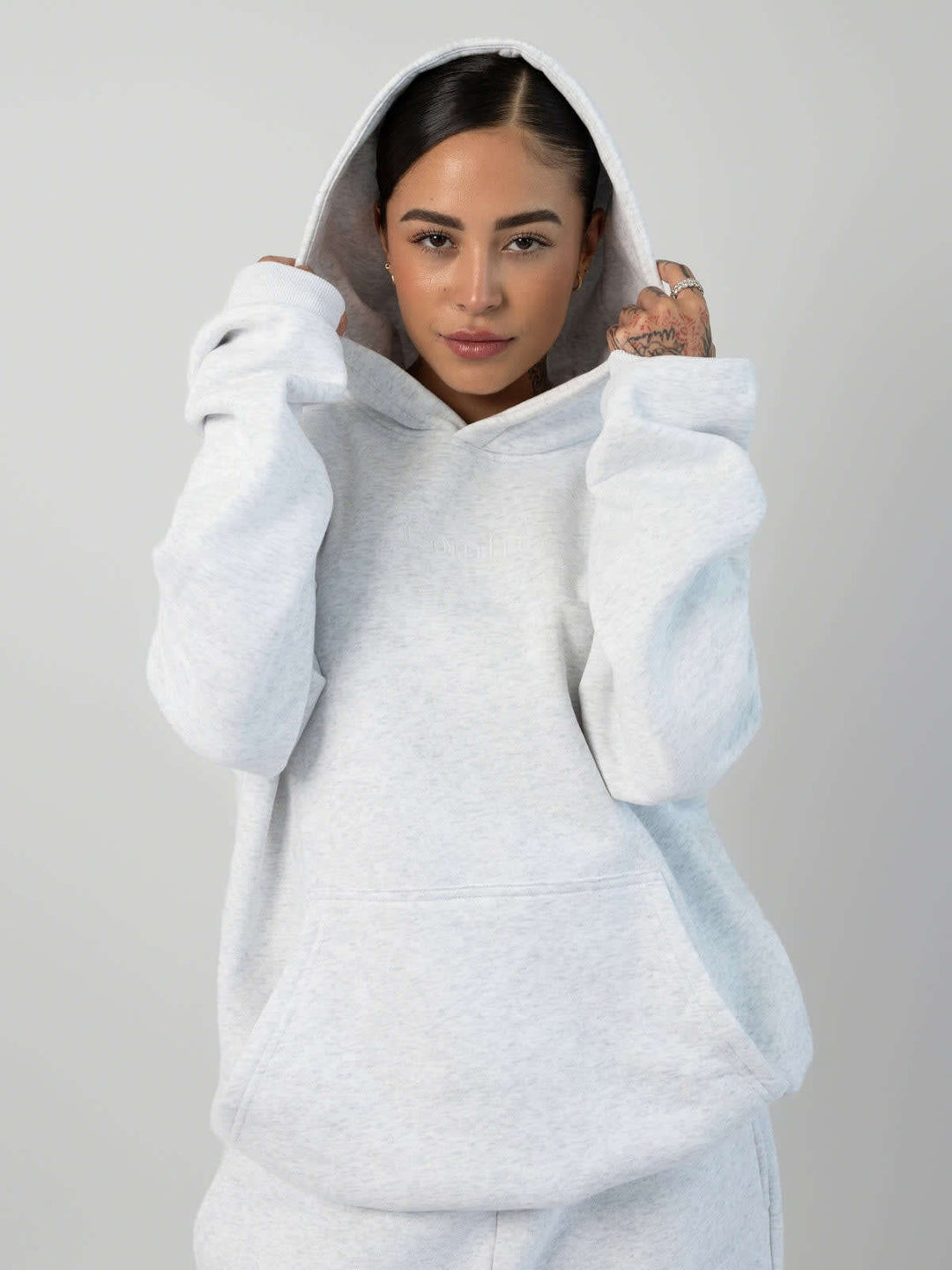 Damen nan lässige Sweatpants mit hohem Bund, seitlichen Eingrifftaschen und elastischen Bündchen Shop Nory