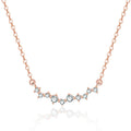 Damen Halskette mit funkelndem Zirkonia-Akzent und eleganter Verarbeitung Shop Nory