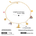 Damen verspielte Charm-Kette aus Edelstahl Shop Nory