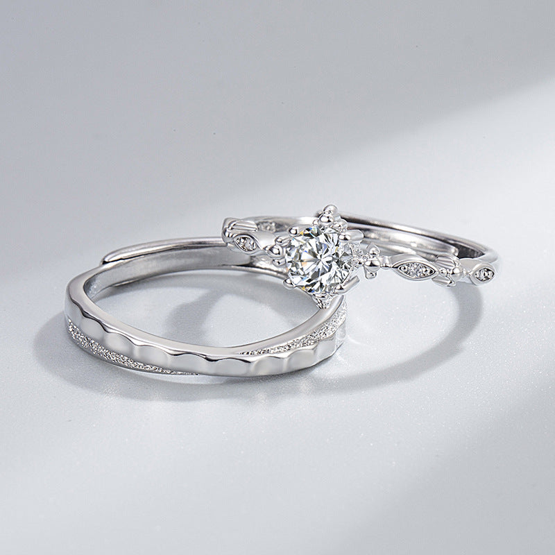 Damen eleganter Ring mit funkelndem Zirkonia Shop Nory