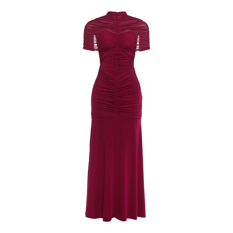 Damen Glamouröses Abendkleid mit figurbetontem Design und Cut-Outs Shopnory