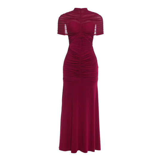 Damen Glamouröses Abendkleid mit figurbetontem Design und Cut-Outs Shopnory