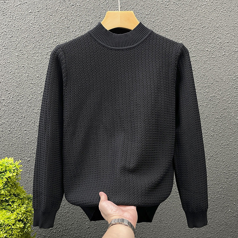 Damen Strukturierter Rollkragenpullover aus feinem Waffelstrick Shop Nory