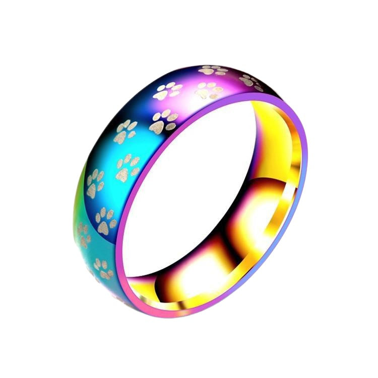 Damen Ring mit pfiffigem Pfotenmotiven Shop Nory
