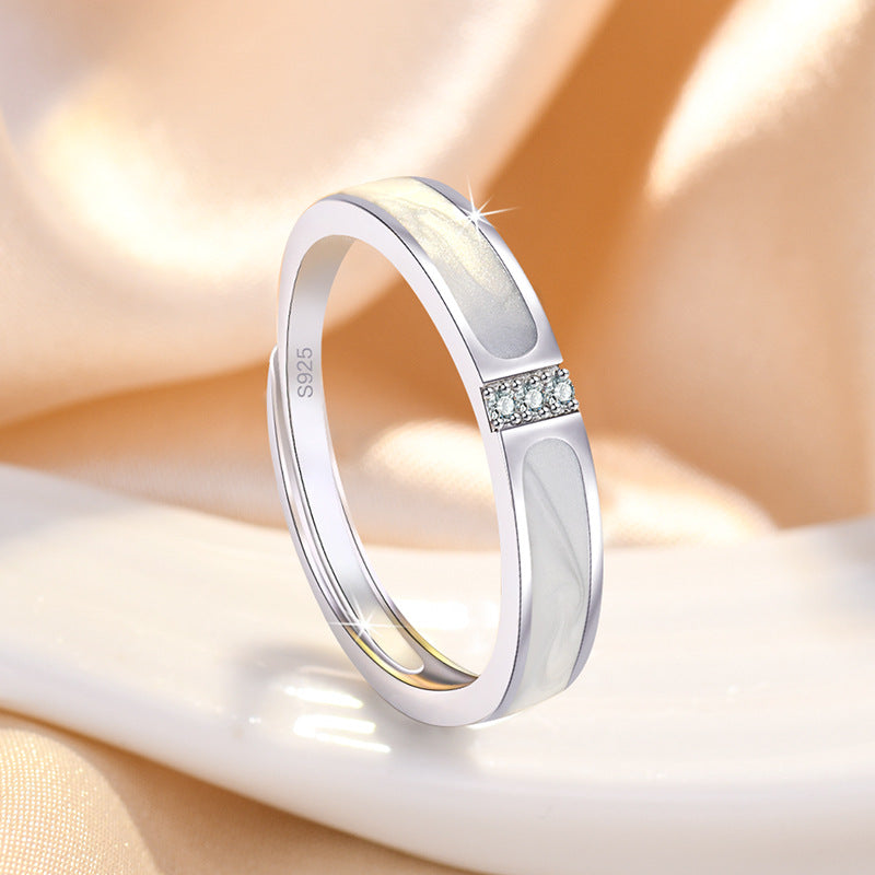 Damen eleganter Ring mit filigranem Design und Zirkonia-Besatz Shop Nory