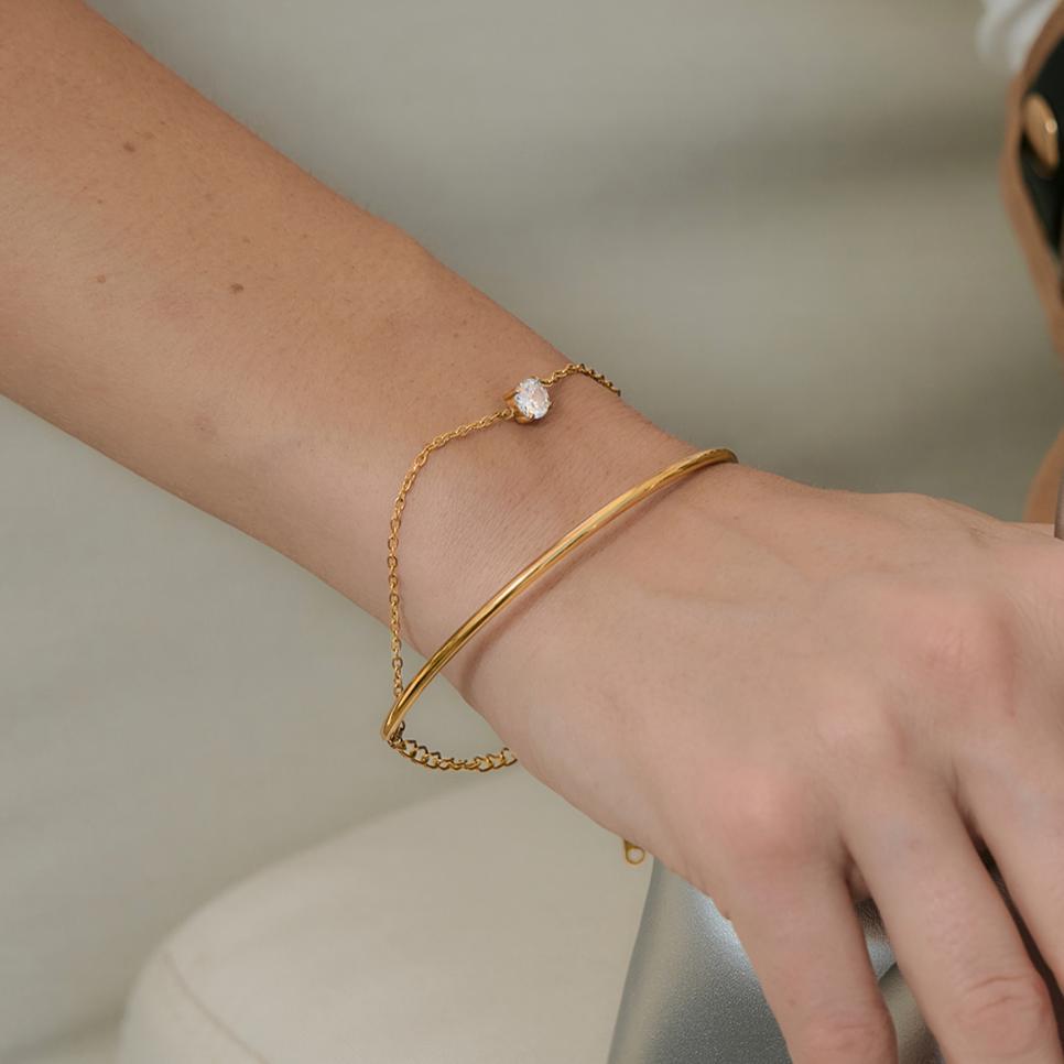 Damen Armreif mit multifunktionalem Design und hypoallergenen Eigenschaften Shop Nory
