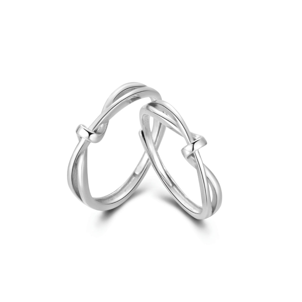Damen Offener Ring mit minimalistischen Verschwörungsdetails Shop Nory
