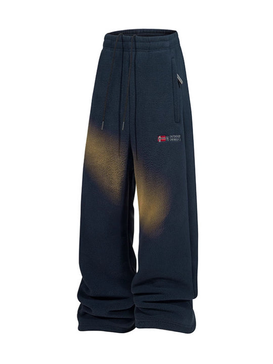 Damen Fleece-Hose mit elastischem Bund, Reißverschlusstaschen und Thermo-Innenfutter Shop Nory
