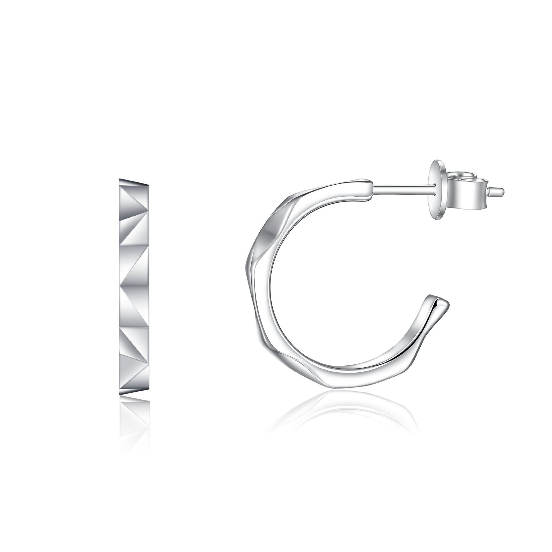 Damen Ohrstecker mit modernem geometrischem Design Shop Nory