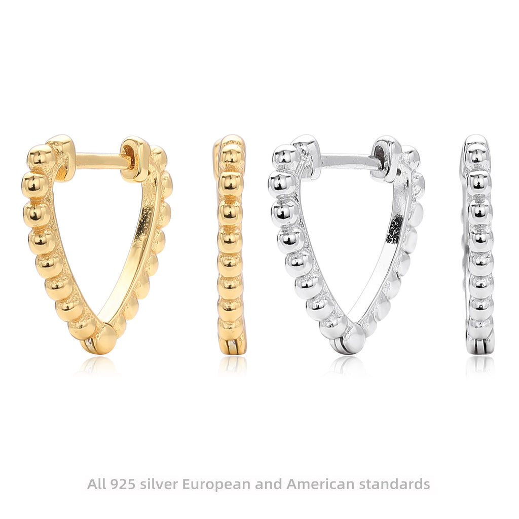 Damen Ohrhänger mit Perlenakzenten aus hochwertigem 925 Sterling Silber Shop Nory
