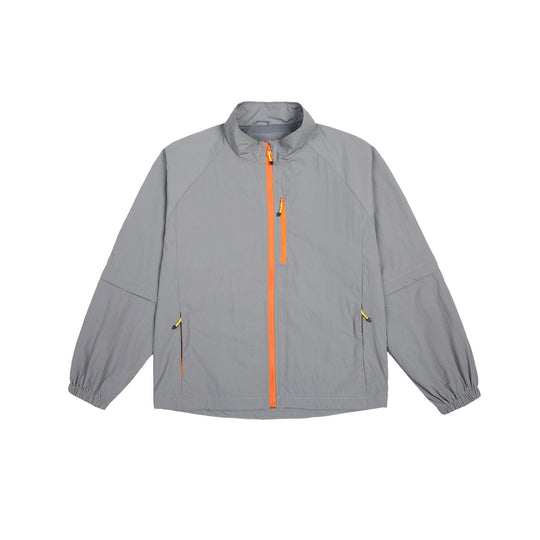 Herren leichte Ripstop-Überzugsjacke mit Stehkragen, Brusttasche und elastischen Bündchen Shop Nory