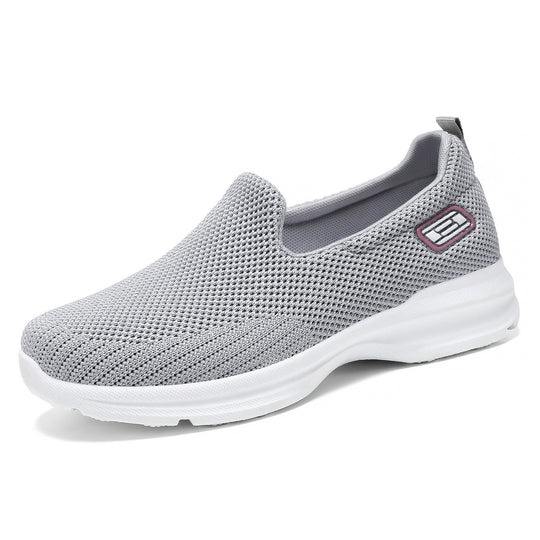 Damen nan nahtloser Strick-Slip-On Walking-Sneaker mit ergonomischer Memory-Fußbett-Einlage Shop Nory