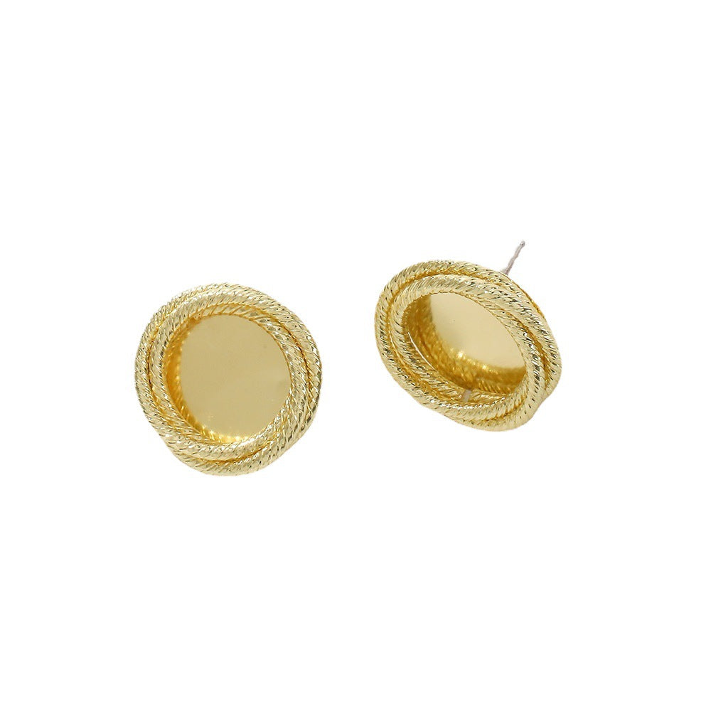Damen Ohrstecker mit kunstvollem Flechtendesign Shop Nory