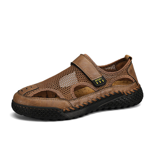 Herren Atmungsaktive Freizeitschuhe mit verstellbarem Riemen