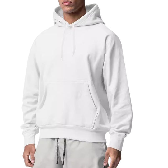 Herren nan Premium-Kapuzenpullover mit Kängurutasche, innen angerautem Fleece, verstärkter Nackennaht und geripptem Saum Shop Nory