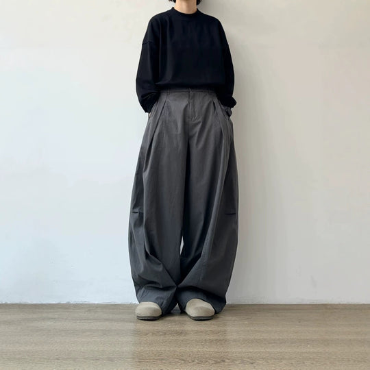 Damen Weitgeschnittene Chino-Hose Shop Nory