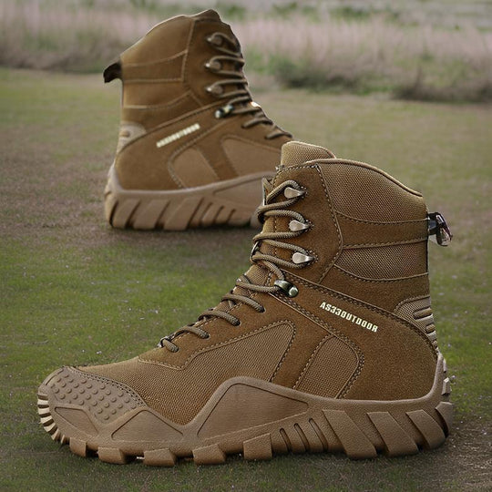 Herren Jagd- und Trekkingboots mit verstärktem Knöchelschutz
