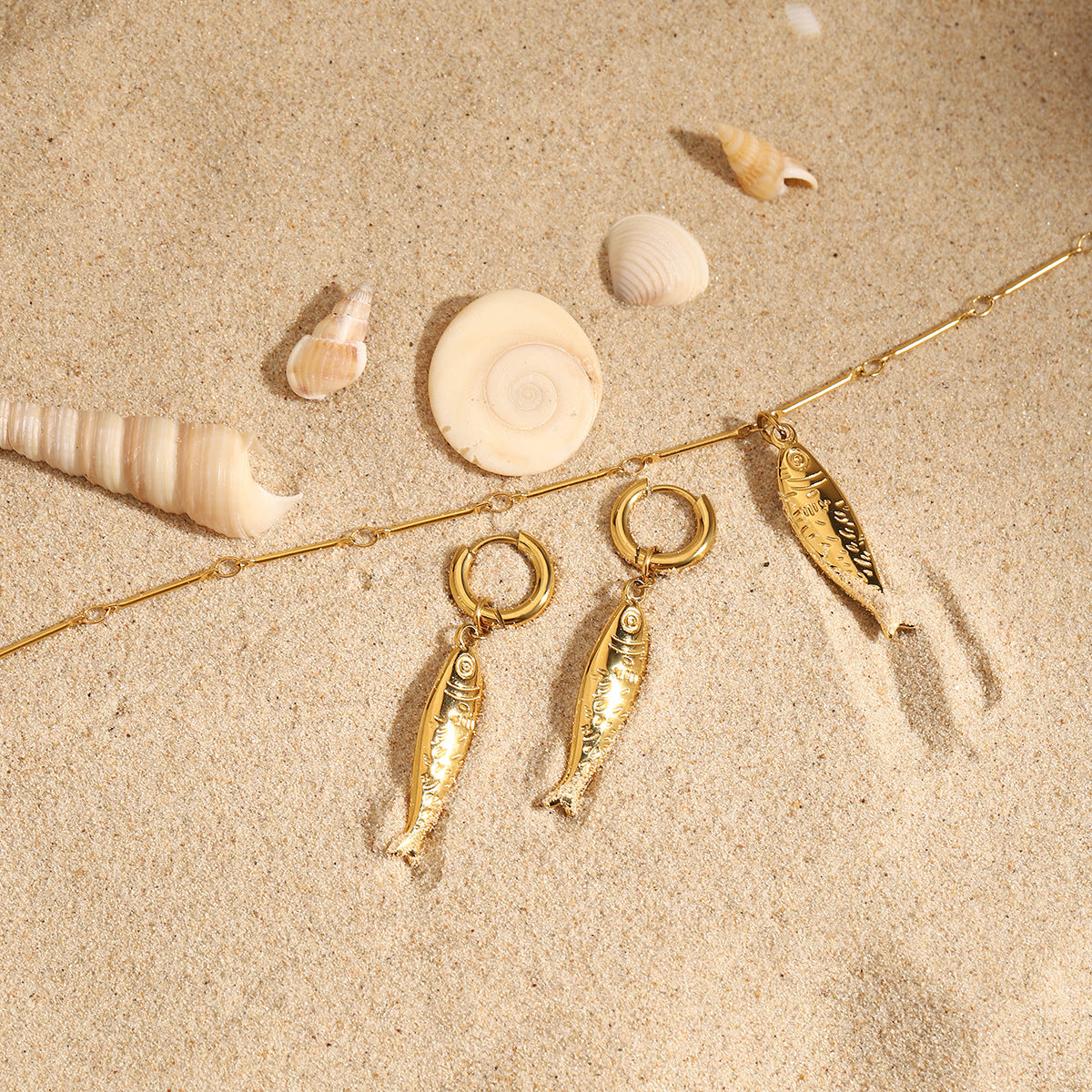 Damen Ohrringe im Fischdesign Shop Nory