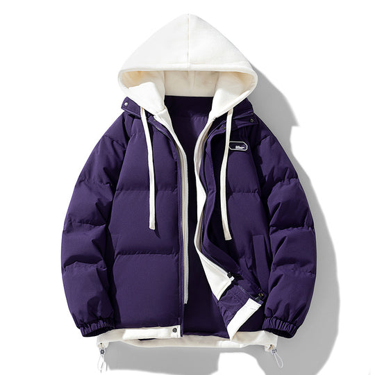 Damen Stepp-Kapuzenjacke mit weichem Teddyfleece-Innenfutter, verstellbarem Saum und elastischen Bündchen Shop Nory