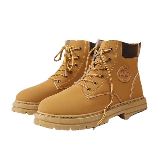 Damen Schnür-Biker-Boots mit robuster Plateau-Sohle Shop Nory