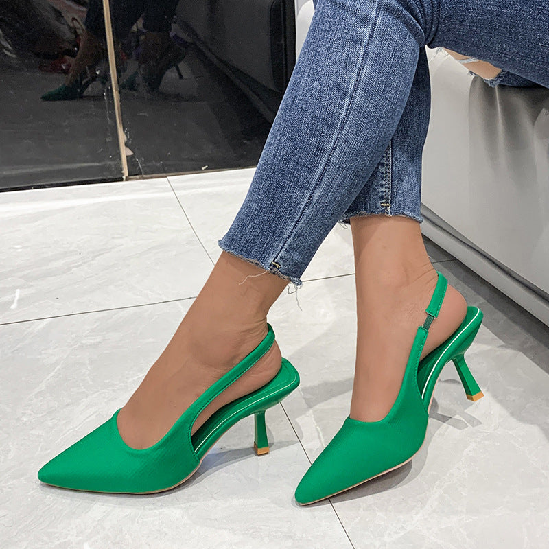 Damen Slingback Pumps Shopnory