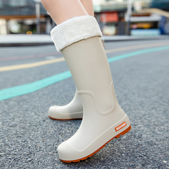 Herren Wasserdichte Vollgummi-Arbeitsstiefel mit verstärkter Zehenpartie und griffiger Profilsohle Shop Nory