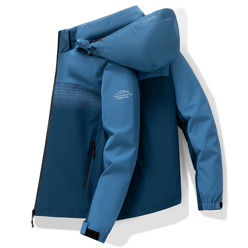 Herren Multifunktionale Outdoorjacke mit abnehmbarer Kapuze Shop Nory