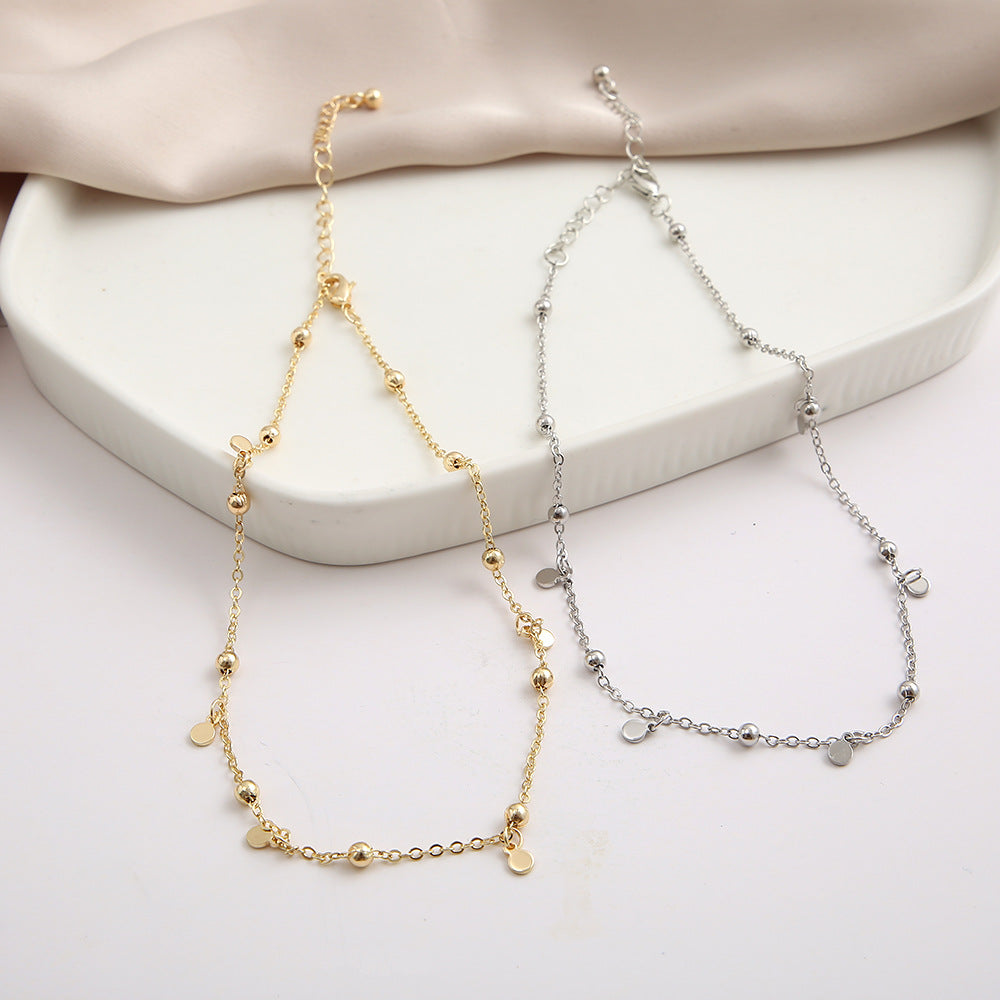 Damen Halskette mit charmanten Anhängern und feiner Kettengestaltung Shop Nory