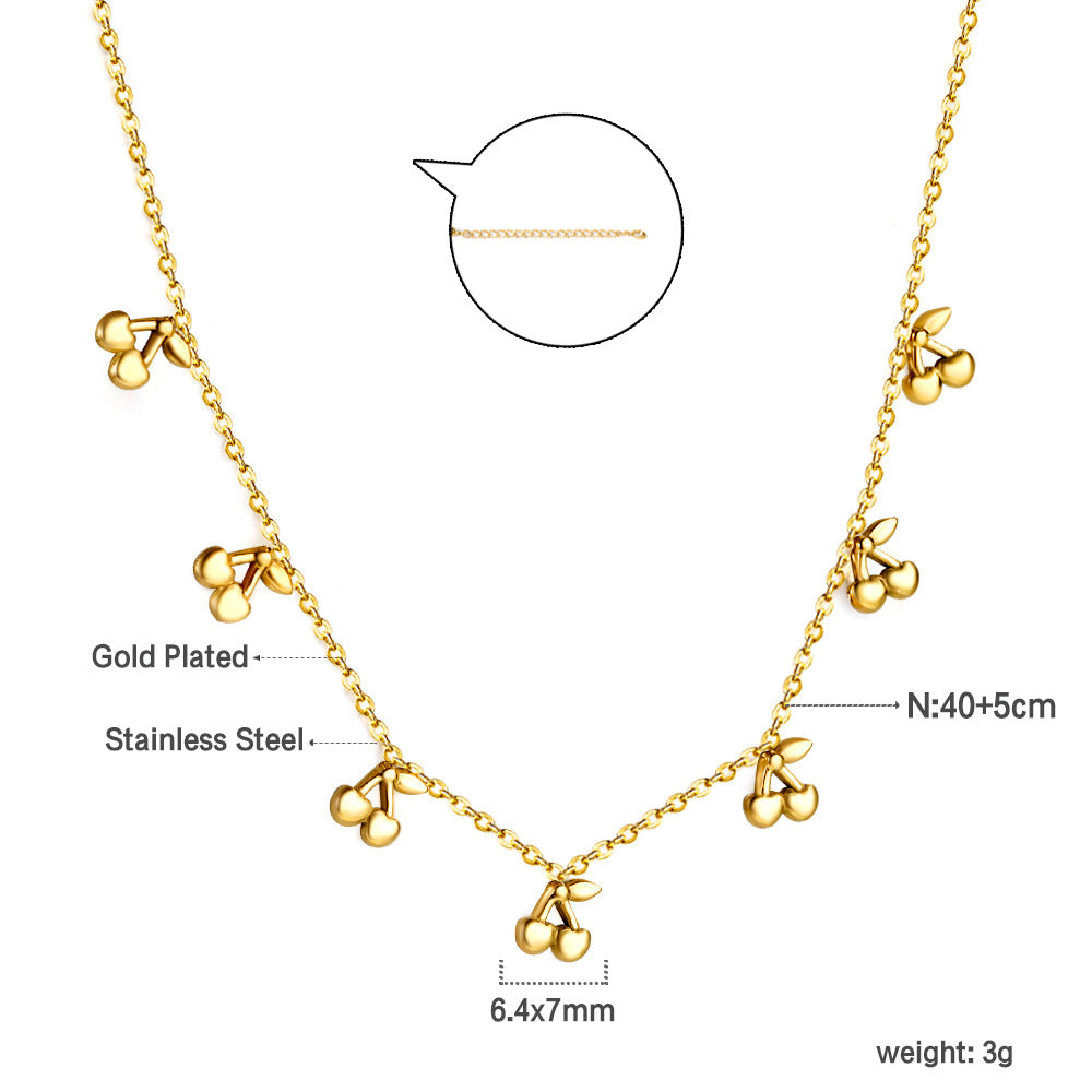 Damen Halskette mit Muschel-Anhängern aus hochwertigem Edelstahl Shop Nory