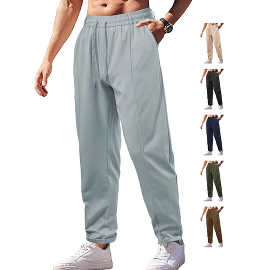 Damen Leichte Relaxhose mit elastischem Bund, geradem Schnitt & aufgesetzter Gesäßtasche Shop Nory